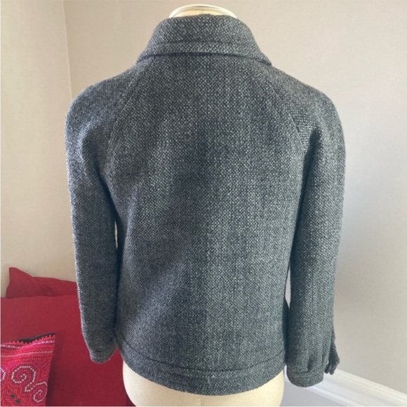J. Crew Grey Tweed lined jacket - Picture 10 of 10